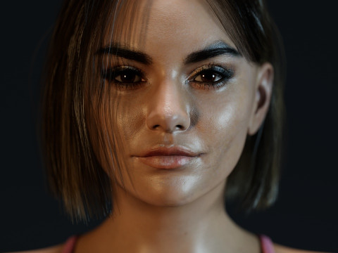 Vanessa Hudgens 3D Model