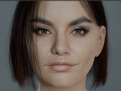 Vanessa Hudgens 3D Model