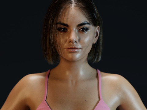 Vanessa Hudgens 3D Model