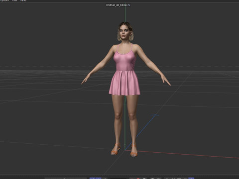 Vanessa Hudgens 3D Model