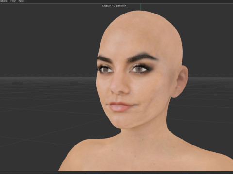 Vanessa Hudgens 3D Model