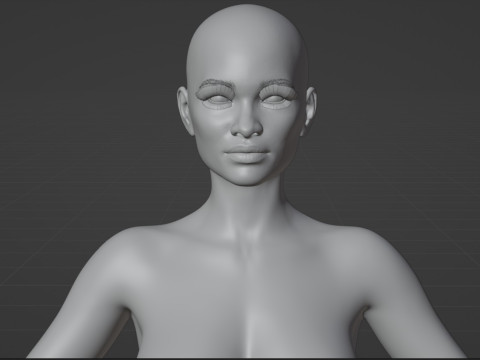Rosario Dawson Model 3D