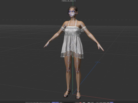 Rosario Dawson Model 3D