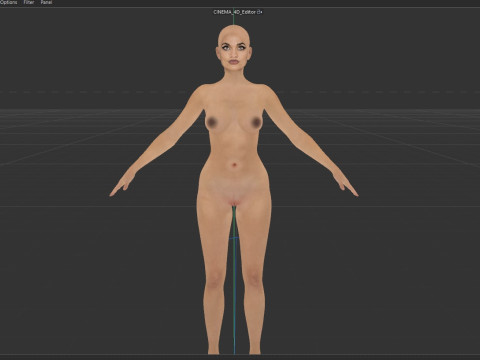 Rosario Dawson Model 3D