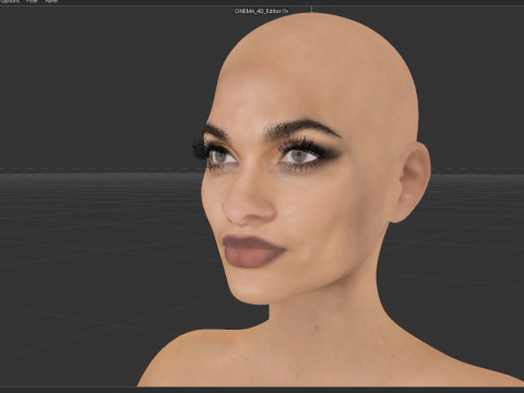 Rosario Dawson Model 3D