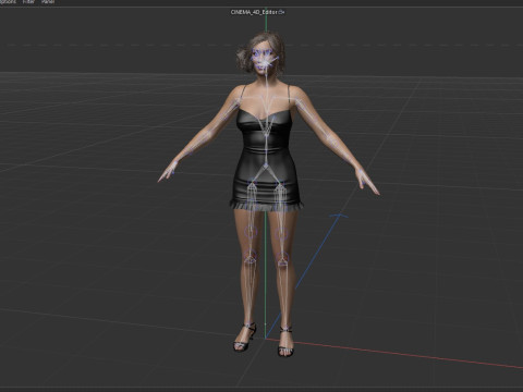 Lucy Liu 3Dモデル