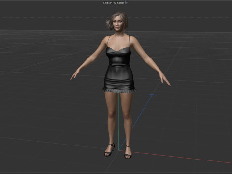 Lucy Liu 3Dモデル