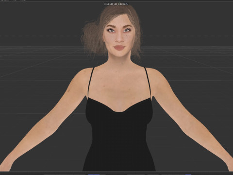 Lucy Liu 3Dモデル