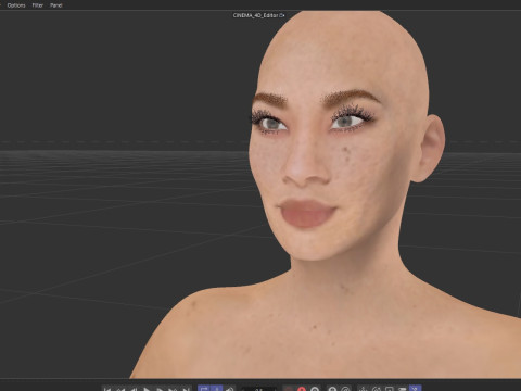 Lucy Liu 3Dモデル