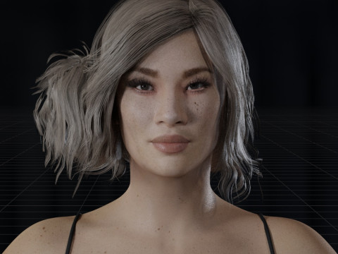 Lucy Liu 3Dモデル