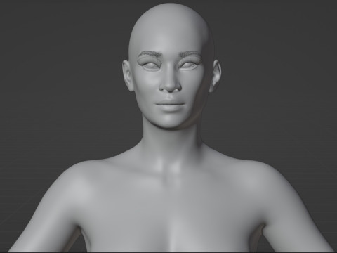 Lucy Liu 3Dモデル