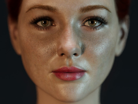 Molly Quinn 3D Модель