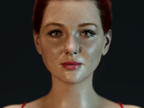 Molly Quinn 3D Модель