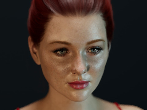 Molly Quinn 3D Модель