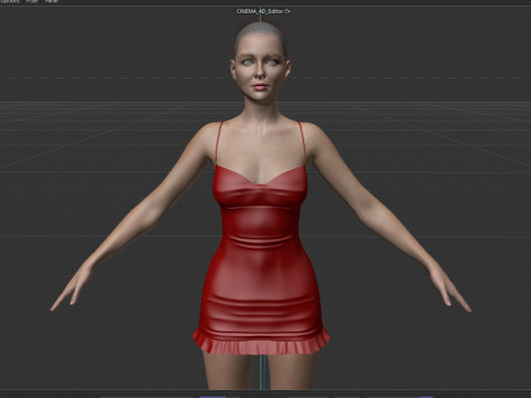 Molly Quinn 3D Модель