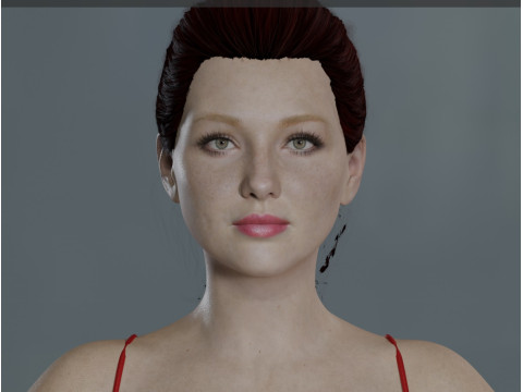 Molly Quinn 3D Модель