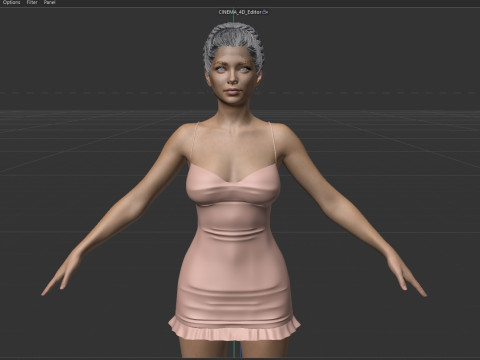 Kristin Kreuk 3D 모델
