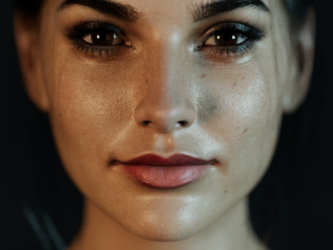 Gal Gadot Model 3D