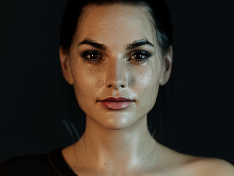 Gal Gadot Model 3D