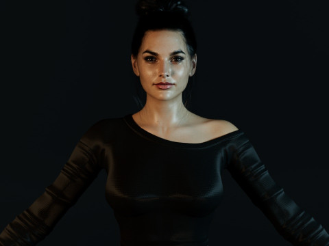 Gal Gadot Model 3D