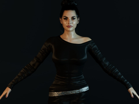 Gal Gadot Model 3D
