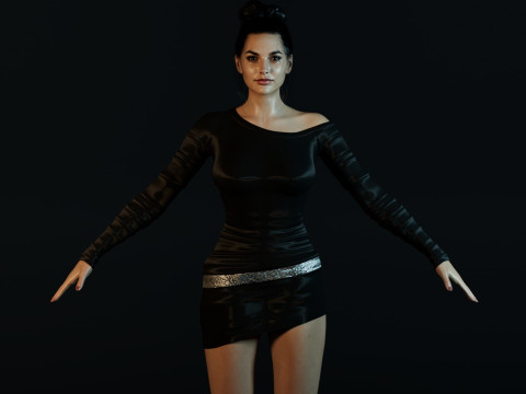 Gal Gadot Model 3D