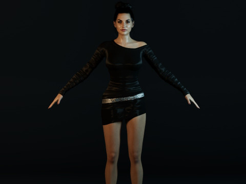 Gal Gadot Model 3D