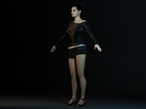 Gal Gadot Model 3D