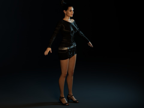 Gal Gadot Model 3D