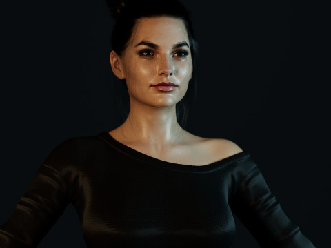 Gal Gadot Model 3D