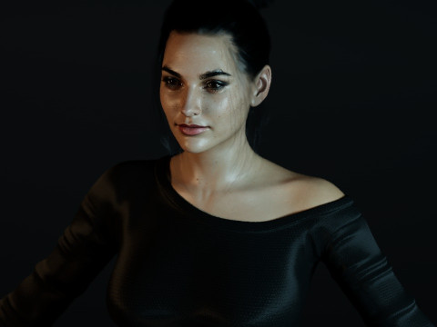 Gal Gadot Model 3D