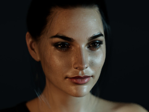 Gal Gadot Model 3D