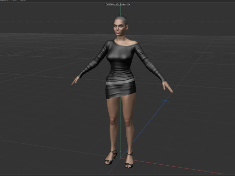 Gal Gadot Model 3D