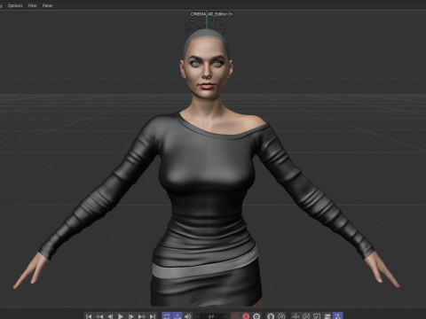Gal Gadot Model 3D