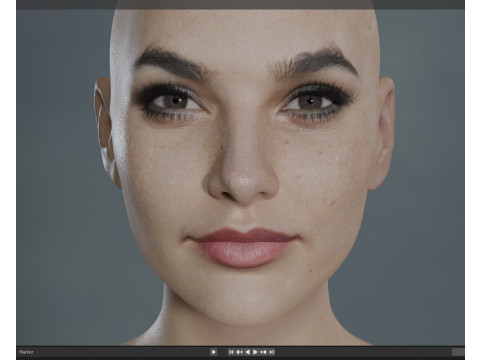 Gal Gadot Model 3D
