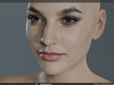 Gal Gadot Model 3D