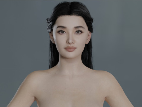Li Qin Model 3D