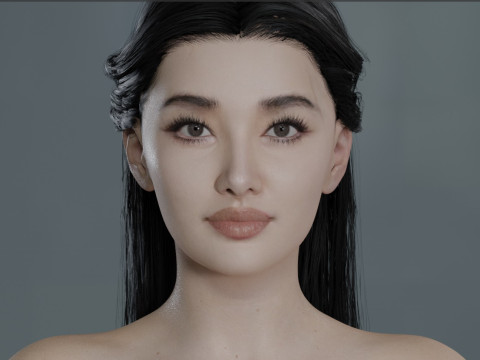 Li Qin Model 3D