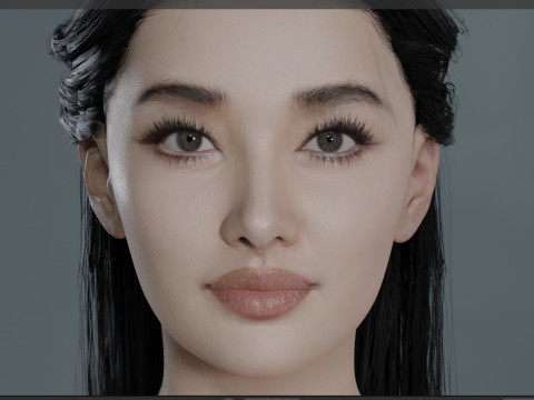 Li Qin Model 3D