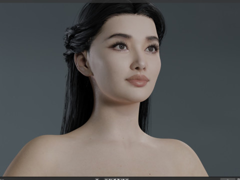 Li Qin Model 3D