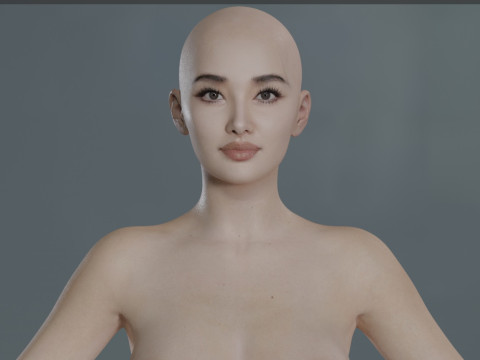 Li Qin Model 3D