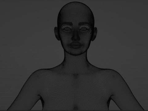 Li Qin Model 3D