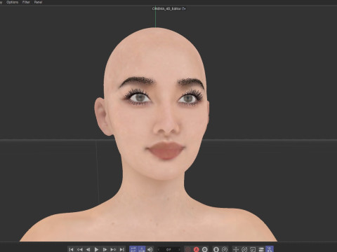 Li Qin Model 3D
