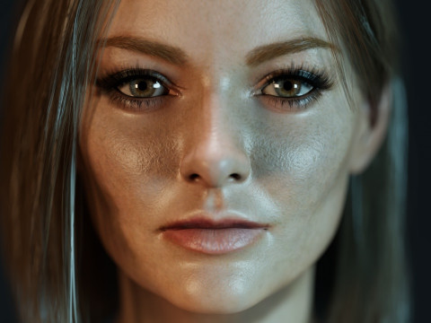 Jodie Foster 3D Модель