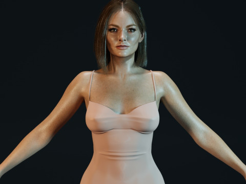 Jodie Foster 3D Модель