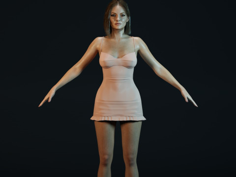 Jodie Foster 3D Модель