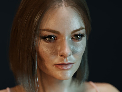 Jodie Foster 3D Модель