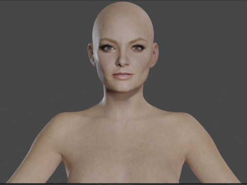 Jodie Foster 3D Модель