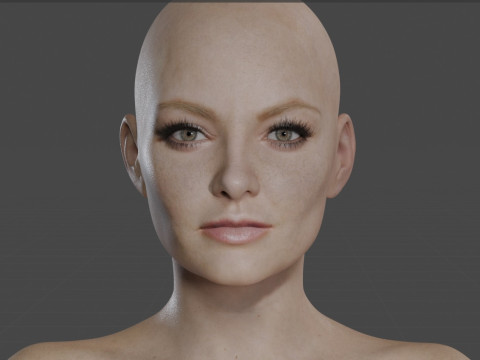 Jodie Foster 3D Модель
