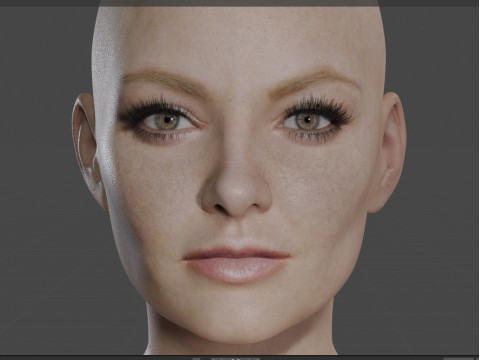 Jodie Foster 3D Модель
